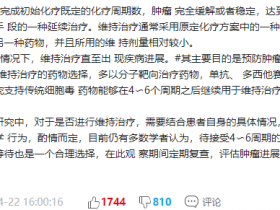 维持治疗和空窗,肺癌患者究竟该怎么选?